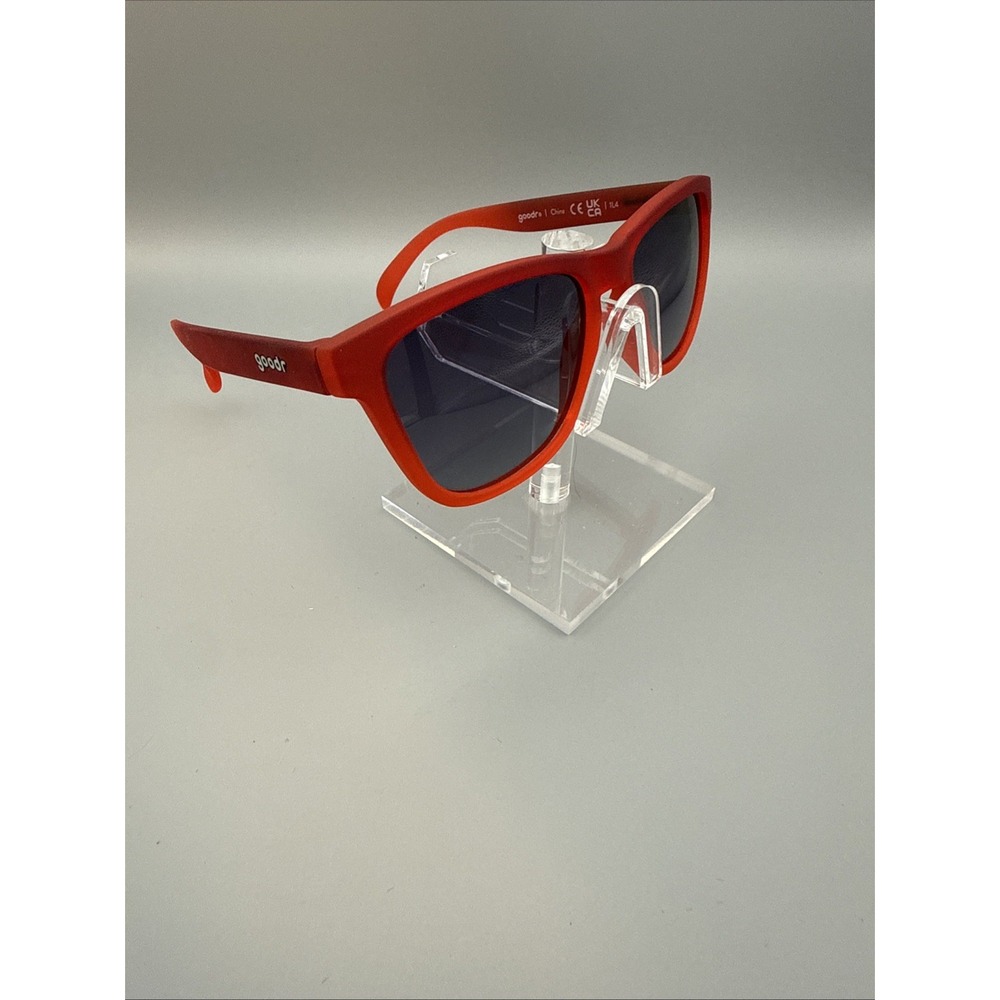 Amerian Red Cross Goodr Polarized Sunglasses Donor Edition "Just My Type" MINT